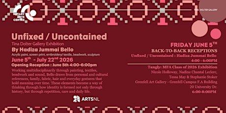 Unfixed / Uncontained By Hadiza Jummai Bello -- Closing July 22nd