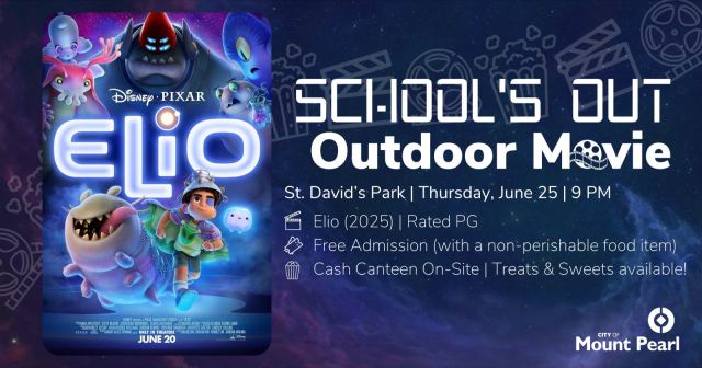 School’s Out Outdoor Movie Night