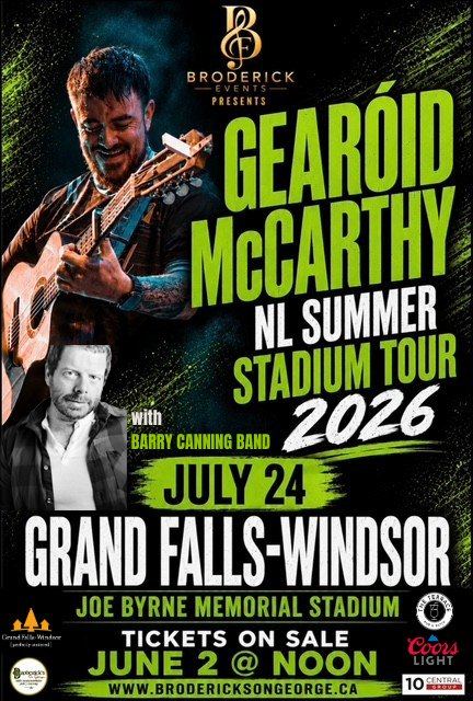 Gearoid McCarthy Concert 2026