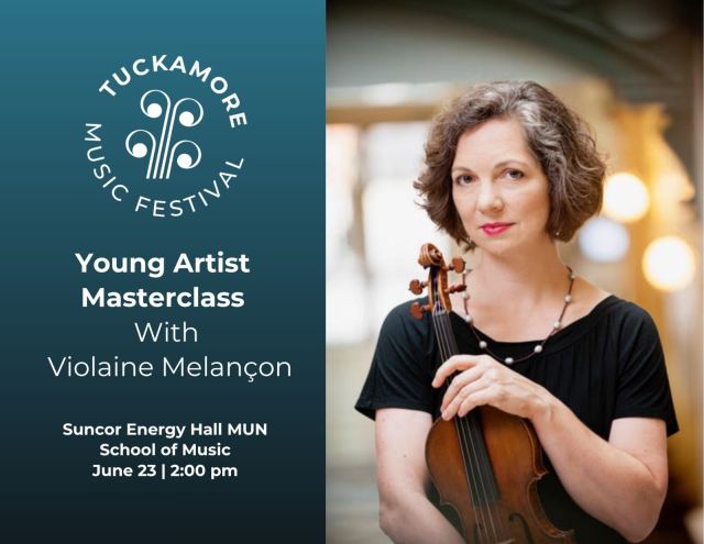 Young Artist Masterclass with Violaine Melançon
