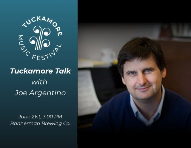 Tuckamore Talk with Joe Argentino