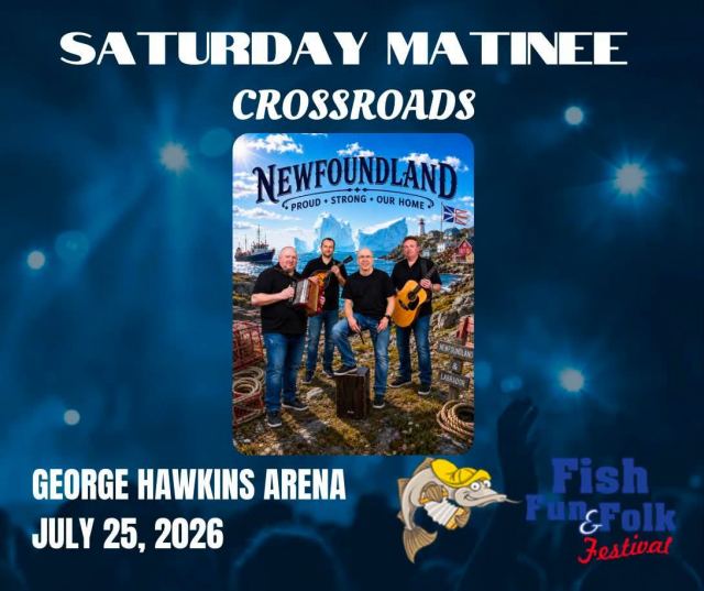 Fish Fun and Folk Festival: Crossroads at the George Hawkins Arena