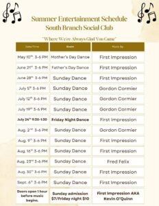 Sunday Dance in South Branch, NL – August 9