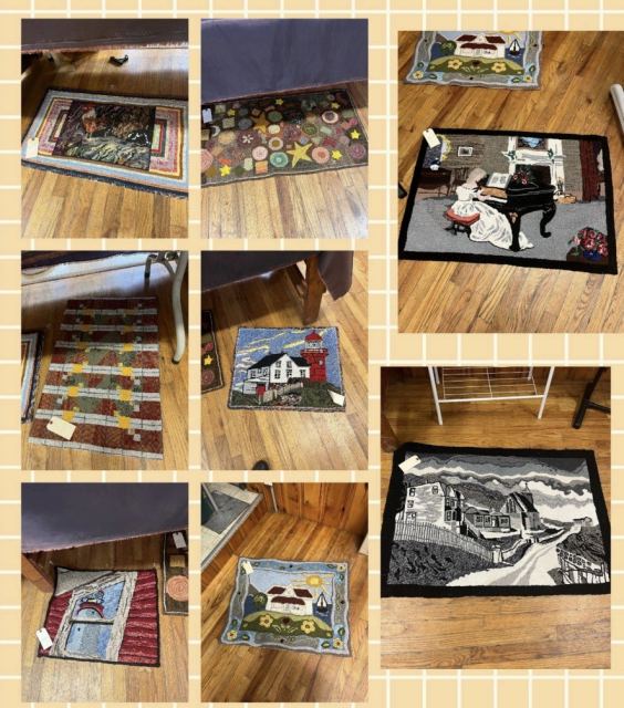 Rug Hooking with Irish Loop Rug Hooking