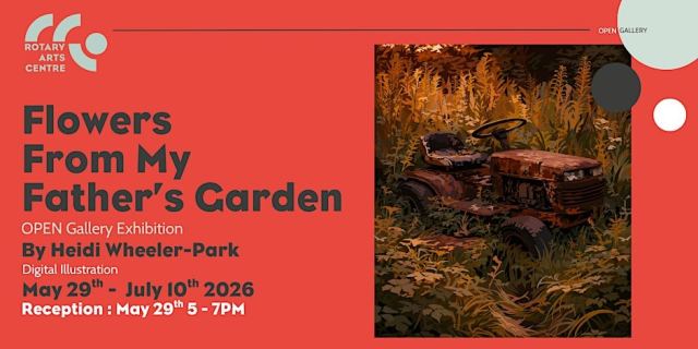 Flowers From My Father's Garden - By Heidi Wheeler-Park -Closing July 10th