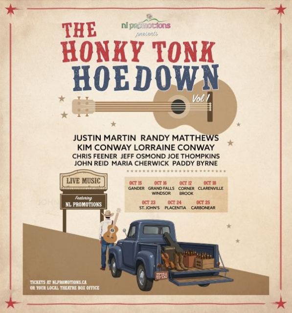 Honky Tonk Hoedown Vol. 1 Poster