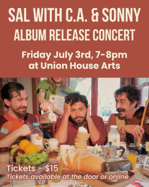 Sal with C.A. & Sonny - Album Release Concert