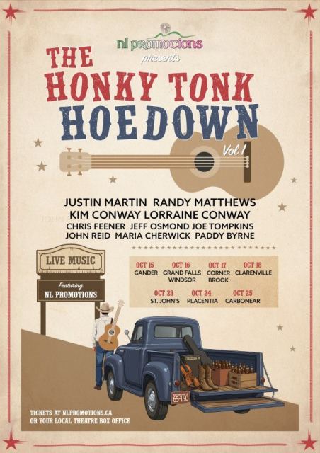 NL Promotions Presents Honky Tonk Hoedown Vol. 1 poster