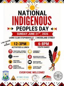 National Indigenous Peoples Day Celebration – Stephenville