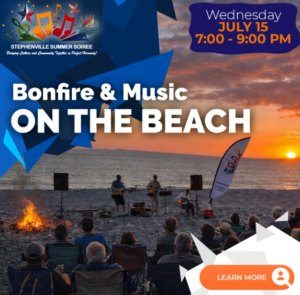 Bonfire & Music on the Beach!