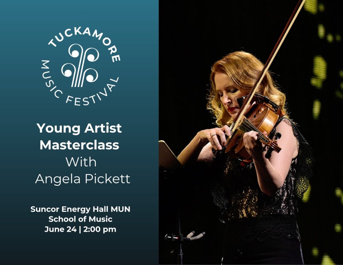Young Artist Masterclass with Angela Pickett