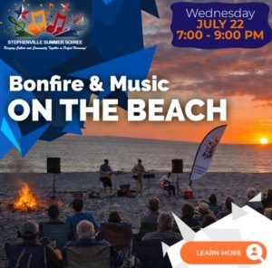 Bonfire & Music on the Beach!