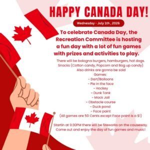 Canada Day Celebration – Burnt Islands