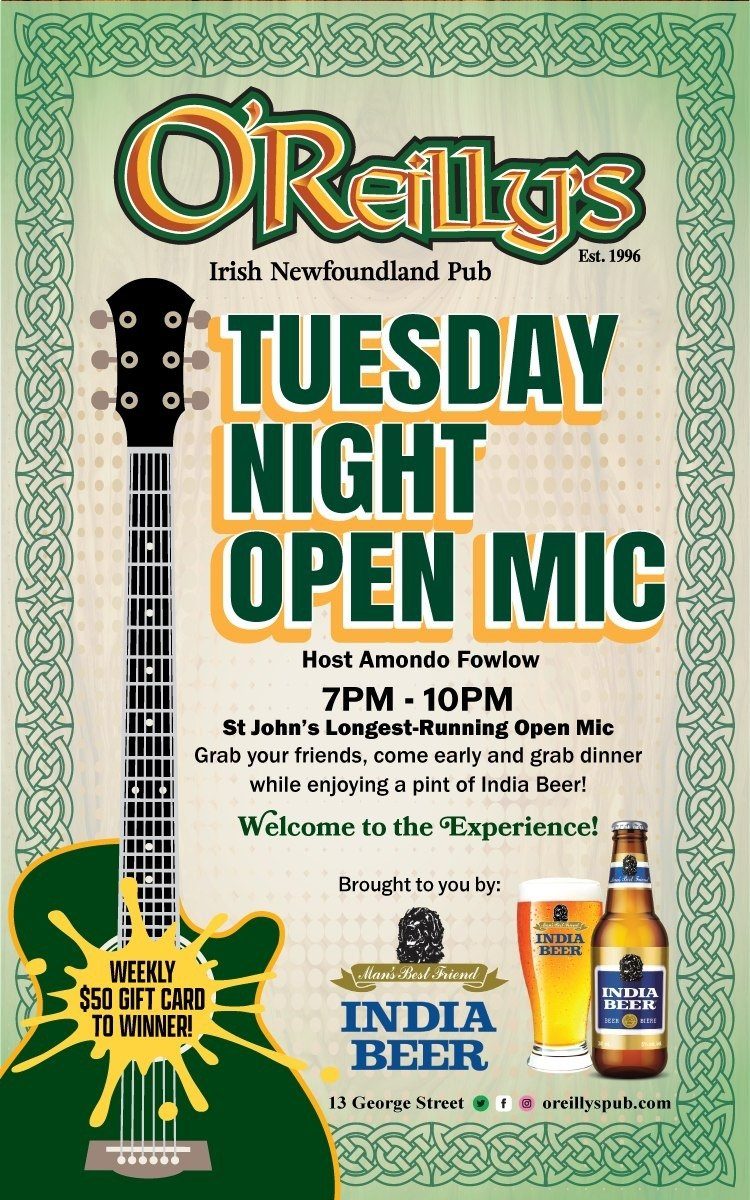Open Mic (hosted by Armondo Fowlow)