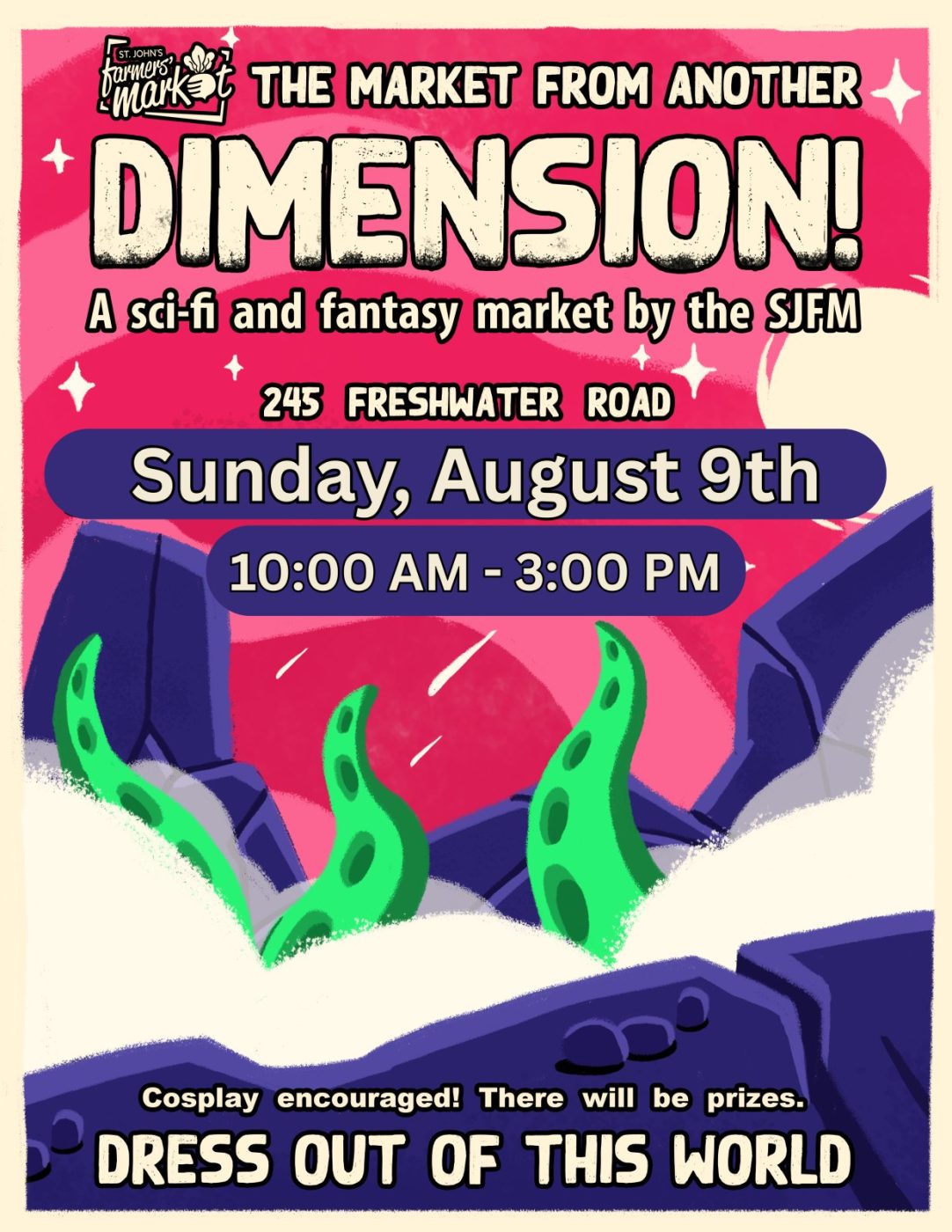 SJFM Market from Another Dimension - August 9