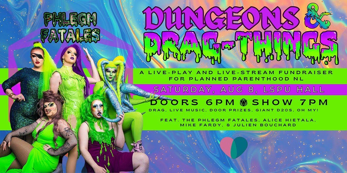 Livestream: Dungeons & DragThings 2: A D&D Live Play Fundraiser event banner