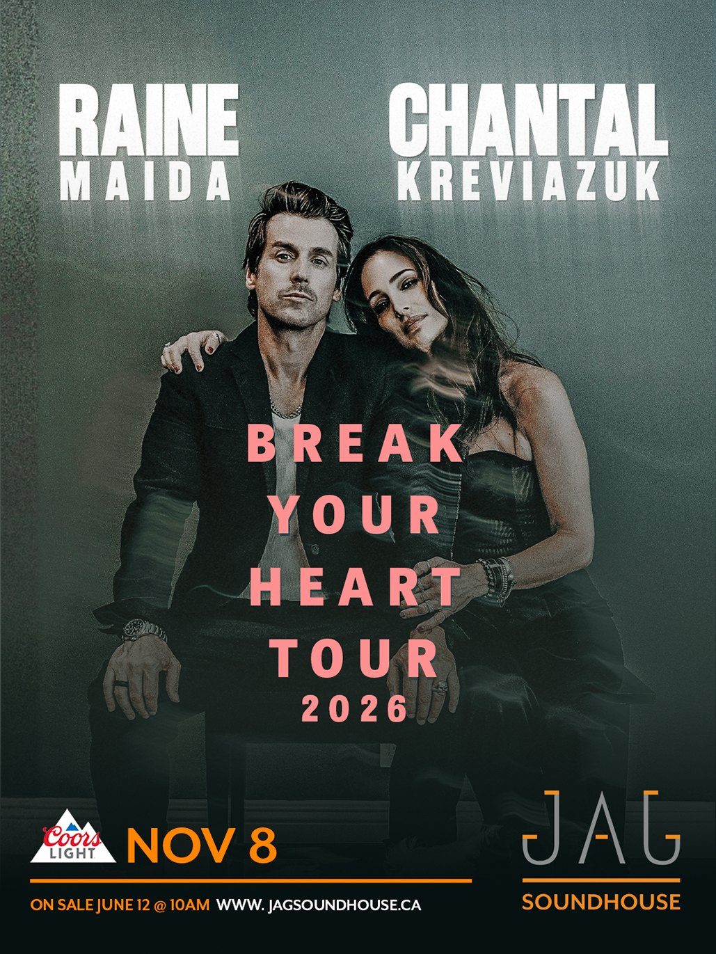Raine Maida & Chantal Kreviazuk