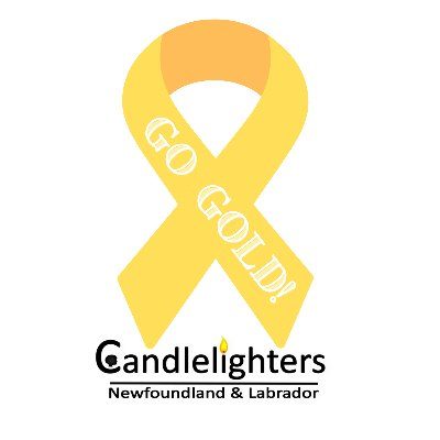 Candlelighters Go Gold logo