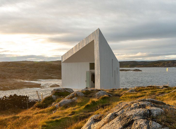 Fogo Island Arts studio view